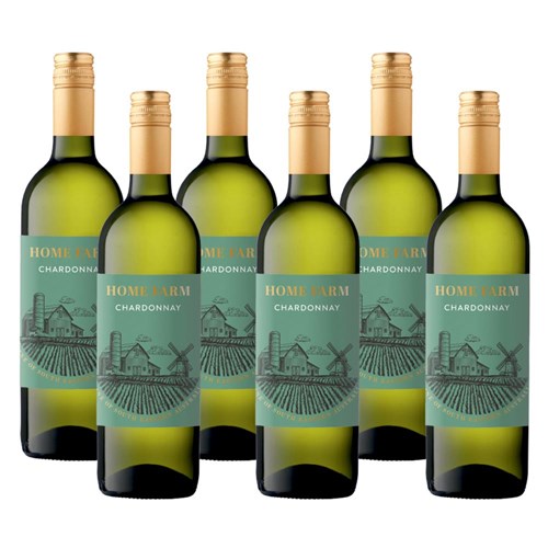 Case of 6 The Home Farm Chardonnay 75cl White Wine
